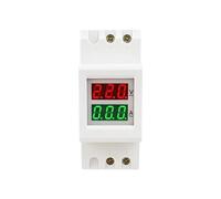 Compteur numérique LED multifonction sur Rail DIN 2P, AC 80-300V AC 200-450V, ampèremètre, voltmètre, compteurs d'énergie, D37-2042