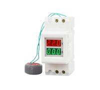 Compteur numérique LED multifonction sur Rail DIN 2P, AC 80-300V AC 200-450V, ampèremètre, voltmètre, compteur d'énergie, D37-2042