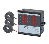 Compteur numérique triphasé 220 V tableau de bord | Surveille automatiquement la tension triphasée et le courant avec des écrans clairement éclairés.