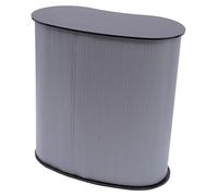 Compteur pliable Messetheke, dimensions 90 x 40 x 90 cm, comptoir de présentation pour salons, comptoir en plastique, stand pour salons, comptoir publicitaire, système de communication, stand d'exposi