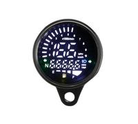 Compteur vitesse moto Instruments Numériques Pour Motos Compteur Tachymètre Jauge De Régime 0~10000RPM 0-199km/h Odomètre Carburant Tachymètres Pour