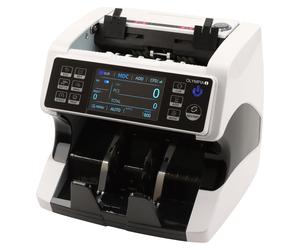 Compteuse de billets Olympia NC 590 Plus – Comptage mixte avec détection des faux billets et écran client