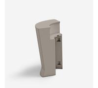 Comptoir bar en polyéthylène compact et résistant Marvy 65 - Beige