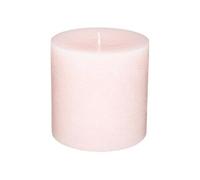 Bougie Cylindrique Rustic 10cm Rose Clair