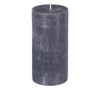Comptoir de la Bougie - Bougie Cylindrique "Rustic" 14cm Gris