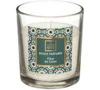 Atmosphera – Bougie parfumée en verre Neda – fleur de coton – 8 cm – 110 g