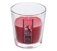 Comptoir de la Bougie - Bougie Parfumée en Verre "Nina" 90g Fruits Rouges
