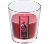 Comptoir de la Bougie - Bougie Parfumée en Verre "Nina" 90g Fruits Rouges Rouge G