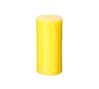 Comptoir de la Bougie - Bougie Parfumée Ronde "Citronnelle" 15cm Jaune