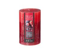 Comptoir de la Bougie - Bougie Parfumée Ronde "Trio" 310g Fruits Rouges