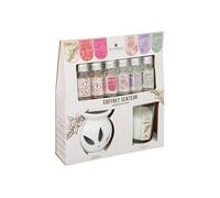 Comptoir de la Bougie - Coffret Senteur 8 Pièces "Bien-être" 23cm Vanille