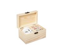 Comptoir de la Bougie - Coffret Senteur Parfumé 10 Pièces "Bois" 15cm Beige