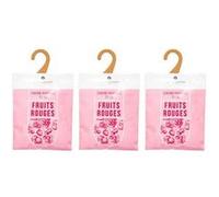 Lot de 3 Cintres Parfumés Accro - Fruits Rouges