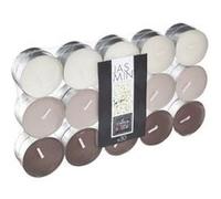JJA Lot de 30 Bougies Chauffe-Plat parfumées Jasmin 161646M