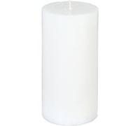 Bougie rustique ""Olia"" blanc 445g - Atmosphera Créateur d'intérieur