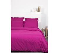Comptoir Des Tisseurs - Housse De Couette Unie Polycoton 200X200 Cm Prune