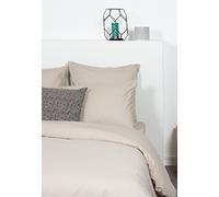 Comptoir Des Tisseurs Taie d'oreiller Unie Polycoton 63x63 cm Lin