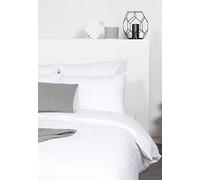 Comptoir Des Tisseurs Taie d'oreiller Unie Polycoton Blanc 50X70 Cm