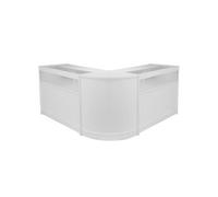 Comptoirs de Ventes Ensemble Fusion en Blanc Magasin, Marchandise, Commerce