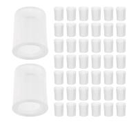 COMPUKAS 120 pièces Adaptateur de connexion pour bouteille, bouchon de bouteille à pression en plastique, pour flacon de liquide, parfum et liquide