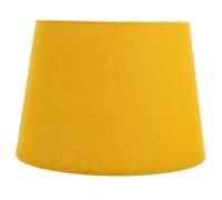 COMPUKAS Abat-jour Décoratif en Tissu et Métal Jaune pour Lampe Murale et Lampadaire, Design Simple et Délicat, Léger et Solide, Maison et L'hôtel