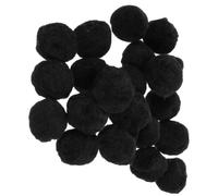 COMPUKAS Balle de Filtration pour Piscine et Aquarium, Lot de 200g, Noir | Fibre Polyester, Densité Élevée, Légère et Résistante, Média de Remplacement