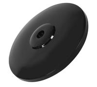 COMPUKAS Châssis de Remplacement pour Ventilateur à Base Ronde en Plastique Noir, Socle de Levage Pratique pour Ventilateur sur Pied Puissant, pour Camping