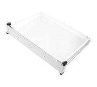 COMPUKAS Organisateur Mural pour Classeurs Suspendus en Fer et Pvc avec 5 Panneaux D'accès Facile, 10 Poches Double-face, Installation Polyvalente pour Bureau et Étude à Domicile