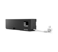 MacLocks Multiprise Compulocks Security Power Strip 5 prises EU avec fusible - noir