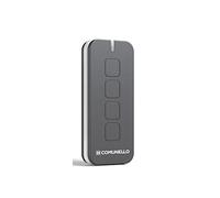 COMUNELLO Télécommande, radio commande, émetteur 4 canaux Victor pour Récepteur 433,92 MHz - GVCTR4STN0G00 Gris