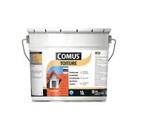 COMUS Peinture Décorative Imperméable pour Toiture - Gris Ardoise 3L - Pour la Rénovation des Toitures