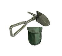 Meister Pelle pliante - Outil multifonction avec sac de ceinture - Pioche, bêche, scie - Idéal pour l'extérieur et le camping