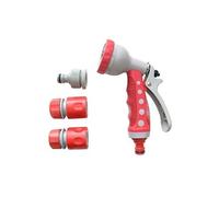 Con:P B45660 Set De Pistolet D'Arroseur Rouge/Gris 1/2'' Lot De 4