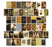 CON*QUEST Conquest Journals Harry Potter Kit de collage mural Poufsouffle 10,2 x 15,2 cm Impressions d'art officielles du monde des sorciers