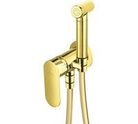 Concealed bidet mixer with bidetta shower head