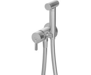 Concealed bidet mixer with bidetta shower head