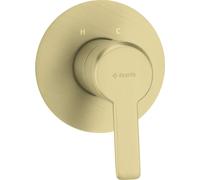 Concealed shower mixer without shower switch