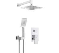 Concealed shower set