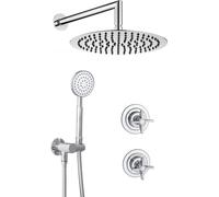 Concealed shower set