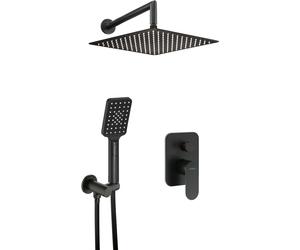 Concealed shower set