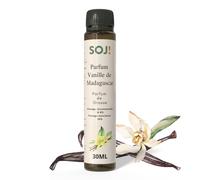 Concentré de Parfum pour Bougies, Création de Bougies, sans CMR de Grasse, 30 ml (Vanille de Madagascar)