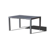 Olhao console extensible 2 à 6 places en aluminium
