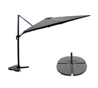 CONCEPT USINE | Ensemble Parasol Déporté Cesare + Dalles à Lester Incluses
