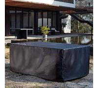 CONCEPT USINE Housse de Protection Salon de Jardin Florida 8 Places | Matière Oxford 210D enduite PVC, protège contre l'eau et la poussière été comme hiver.