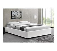 Kennington lit coffre 160 x 200 cm blanc