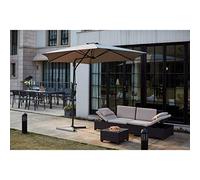 Parasol gris droit rond 294 x 294 m ALCUDIA