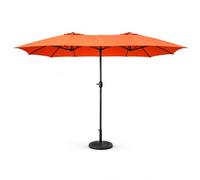 Concept Usine – Parasol rectangulaire Venice – double 2,7 x 4,6 m – terracotta marron
