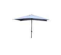 Concept Usine Parasol Spezia droit rectangulaire 2,93 x 1,93 m Gris