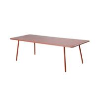Concept Usine – Table de jardin Bergame – 10-12 places, 234 cm, terracotta