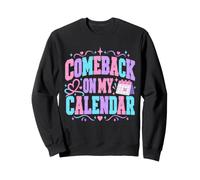 Concert K-Pop de Retour sur Mon Calendrier Sweatshirt
